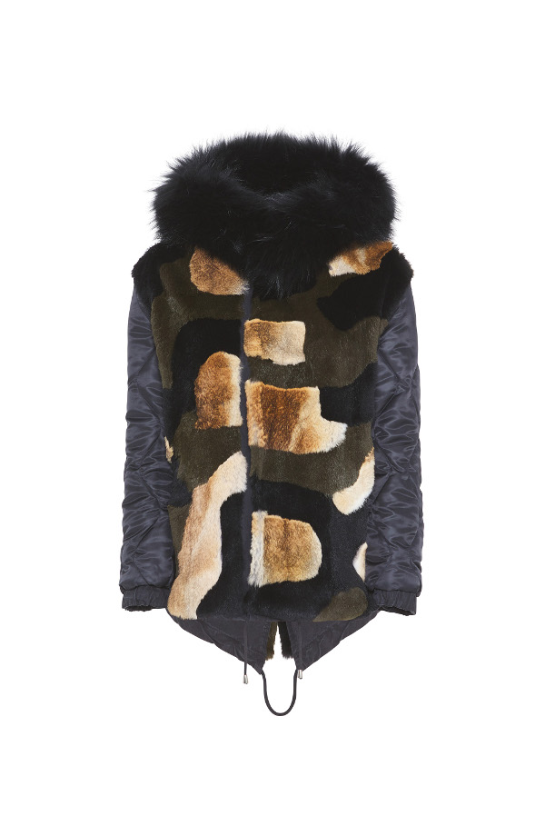 DWS BLACK LAPIN PATCHWORK - REV