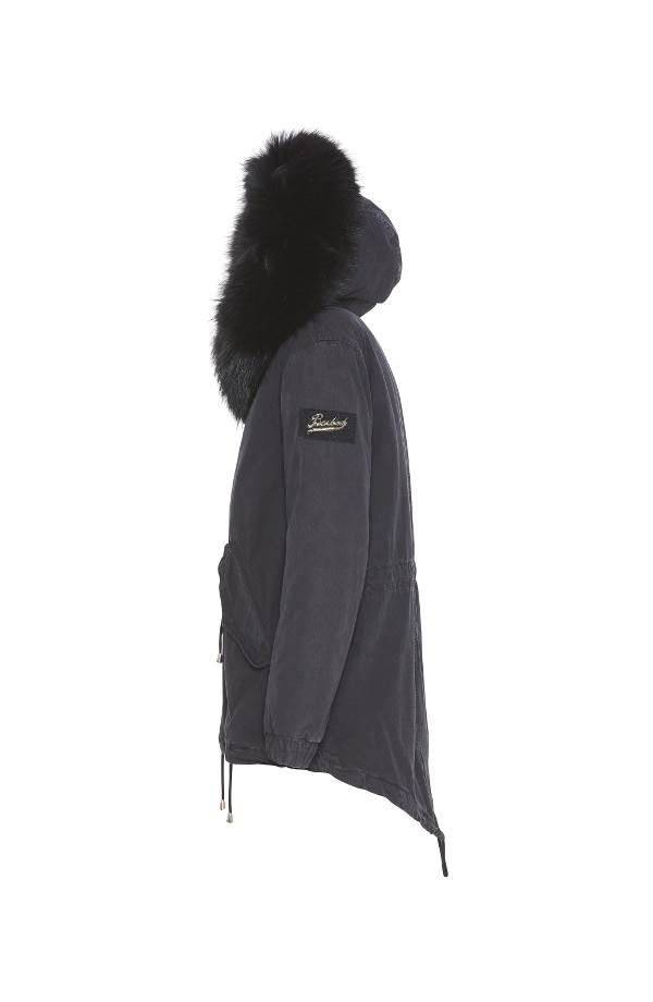 DWS BLACK LAPIN PATCHWORK - SIDE