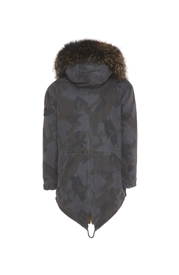 DWS CAM GREY LAPIN GREEN - BACK