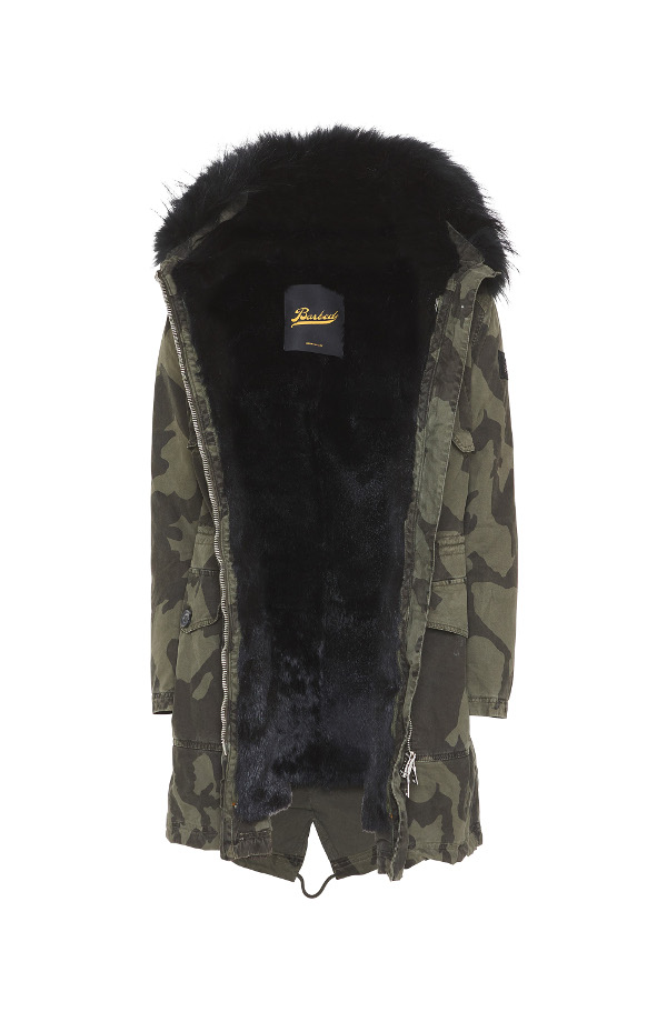 PARKA 03 - LAPIN BLACK- FRONT OPEN
